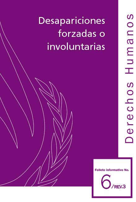 Desapariciones forzadas o involuntarias. Colección ACNUDH