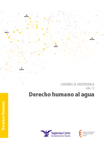 Derechos Humanos. Derecho humano al agua. Colección Cuadernos de Jurisprudencia, SCJN
